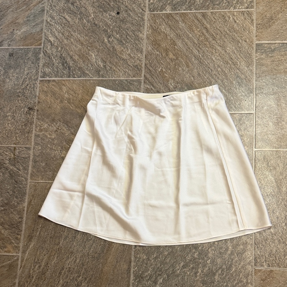 J. Crew Cream A-Line Skirt